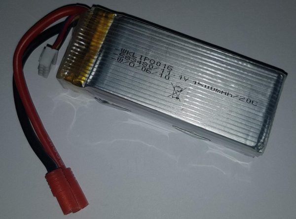 1500 mAh 11.1v 20c LiPo Pack