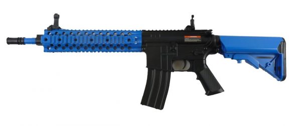 Two Tone Cyma CM501 M4 CQB RIS Sportline Airsoft Rifle - Blue