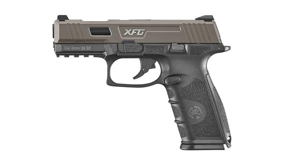 ICS XFG Gas Blowback Pistol - Tan And Black