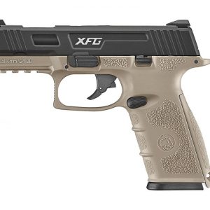 ICS XFG Gas Blowback Pistol - Black And Tan