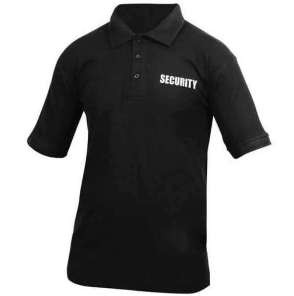 Viper Security Polo T-Shirt - Black