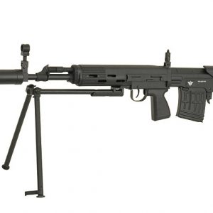 JG (Jing Gong) SVU Electric Airsoft Sniper Rifle - Black
