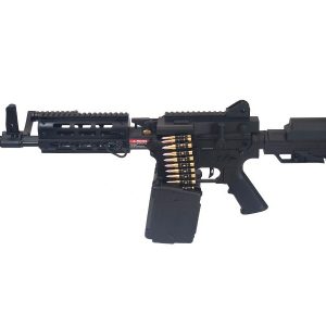 Golden Eagle MCR LMG Carbine AEG With Electric Drum Mag
