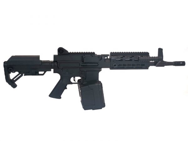 Golden Eagle MCR LMG Carbine AEG With Electric Drum Mag - Image 2