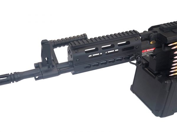 Golden Eagle MCR LMG Carbine AEG With Electric Drum Mag - Image 4