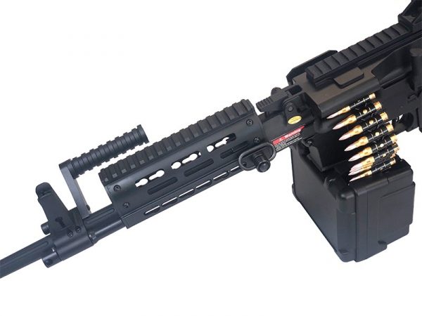 Golden Eagle MCR LMG Long AEG With Electric Drum Mag - Image 4
