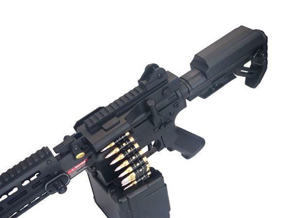 Golden Eagle MCR LMG Long AEG With Electric Drum Mag - Image 5