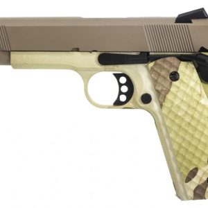 Raven M1911 MEU Airsoft Pistol - Camo + Tan Slide