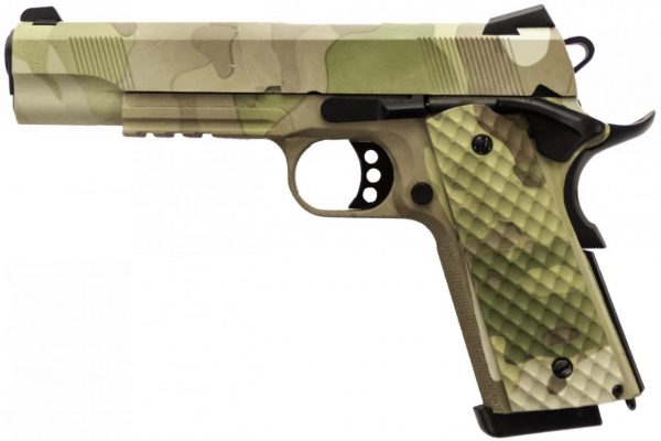 Raven M1911 MEU Railed Airsoft Pistol - Camo