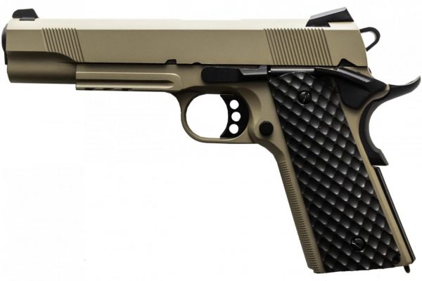 Raven M1911 MEU Railed Airsoft Pistol - Tan