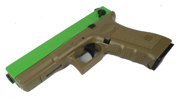 Two Tone Cyma CM030 EU18C Airsoft EAP - Tan/Green - Image 4