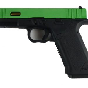 Two Tone KWC Model 17 co2 Blowback Pistol - Green