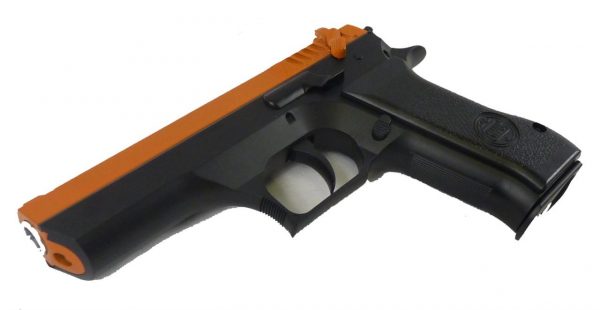Two Tone KWC Baby Desert Eagle co2 Airsoft Pistol - Orange - Discontinued - Image 3