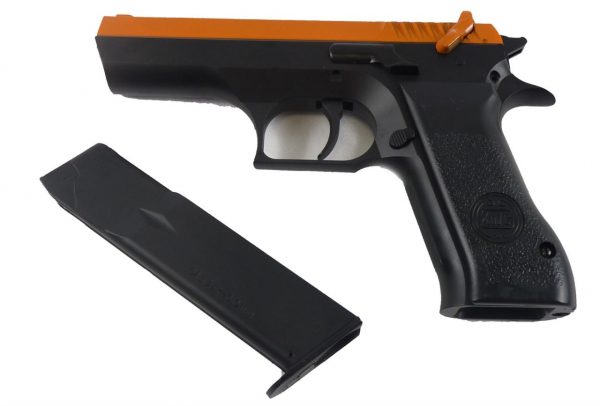 Two Tone KWC Baby Desert Eagle co2 Airsoft Pistol - Orange - Discontinued - Image 4