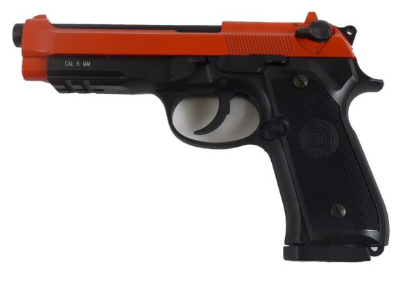 Two Tone KWC M92 co2 Blowback Pistol - Red