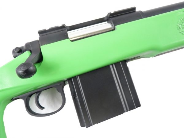 Two Tone Well MB4416 M40A3 Airsoft Sniper Rifle - Green - Image 6