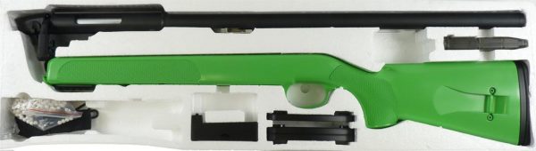 Two Tone Double Eagle M50 Sniper Rifle Airsoft BB Gun - Green Discontinued - Image 6