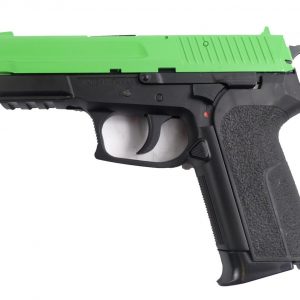 Two Tone KWC SP2022 co2 Airsoft Pistol - Green