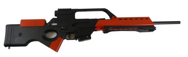 Two Tone JG G39 SL8 Airsoft Rifle With Scope/Carry Handle - Red - Image 2