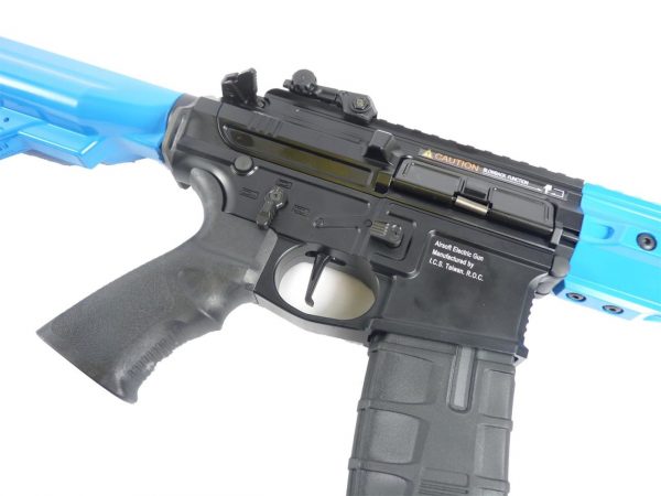 Two Tone ICS CXP MARS Komodo Airsoft Gun - Blue - Discontinued - Image 4