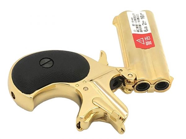 Maxtact Derringer Airsoft Gas Pistol - Gold - Image 3
