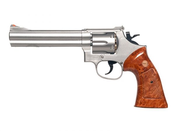 HFC UA M586 - Gas 6 inch Polymer Revolver - Silver