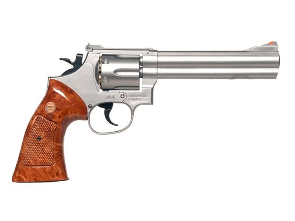 HFC UA M586 - Gas 6 inch Polymer Revolver - Silver - Image 2