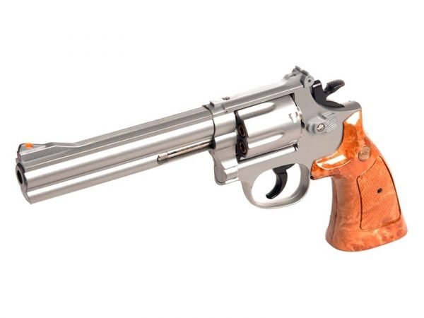 HFC UA M586 - Gas 6 inch Polymer Revolver - Silver - Image 3