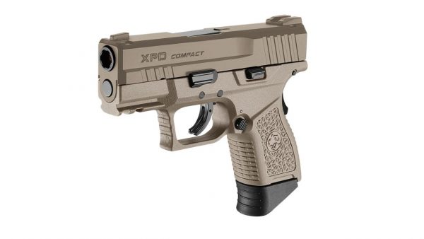 ICS XPD Compact Gas Blowback Pistol - Tan - Image 2