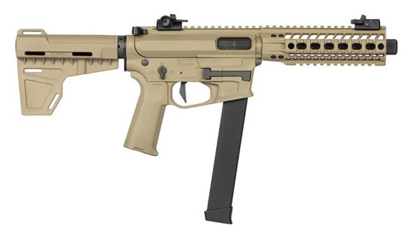 Ares M45X-S Long With M4 Stock + 2 Magazines - Tan - Image 5