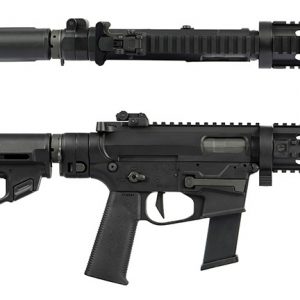 Ares M45X-S Pistol M4 Stock + 2 Magazines - Black
