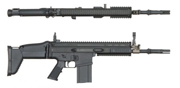 Ares Scar-H Airsoft Rifle - Black