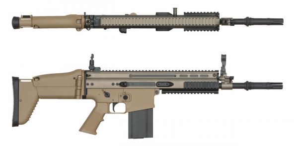 Ares Scar-H Airsoft Rifle - Dark Earth