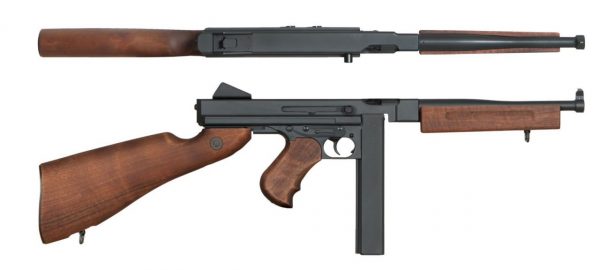 Ares M1A1 Real Wood Thompson Submachine Gun