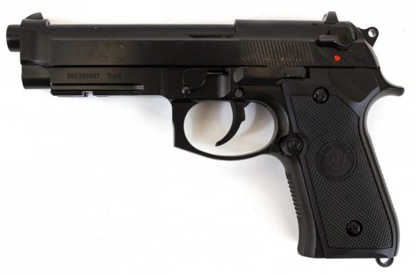WE-Tech M9A1 Gas Blowback Pistol - Black