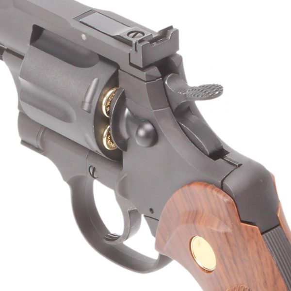 King Arms 6 Inch Python 357 Revolver - Black - Image 4