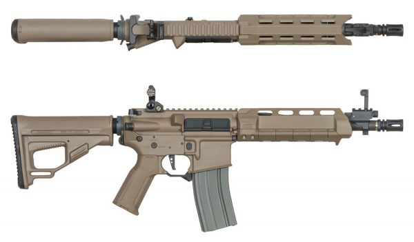 Ares Amoeba Modular M4 Compact Short - Tan