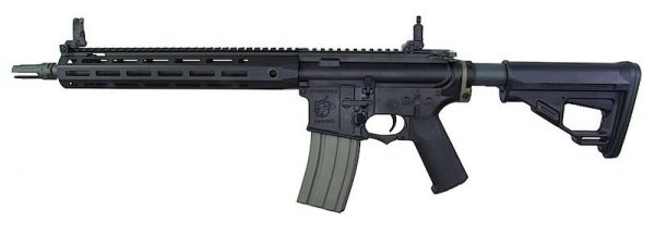 Ares Amoeba Full Metal SR16 Long AEG Rifle - Long - Black
