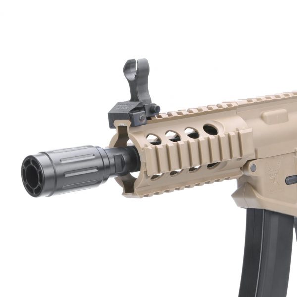 King Arms PDW 9mm SBR Shorty Airsoft Gun - Dark Eath - Image 16