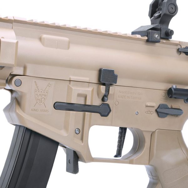 King Arms PDW 9mm SBR Shorty Airsoft Gun - Dark Eath - Image 15