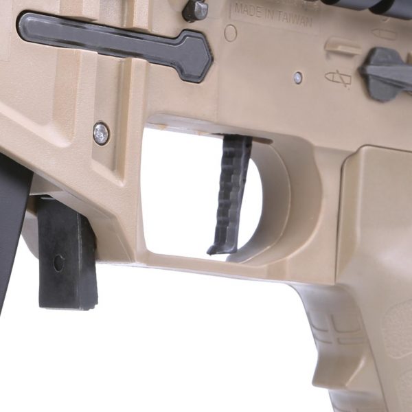 King Arms PDW 9mm SBR Shorty Airsoft Gun - Dark Eath - Image 13