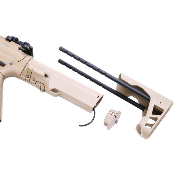 King Arms PDW 9mm SBR Shorty Airsoft Gun - Dark Eath - Image 5