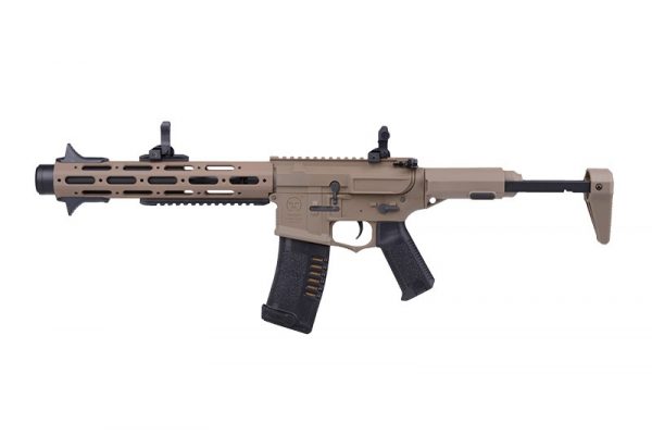 Ares Amoeba Honey Badger Airsoft Gun - Dark Earth