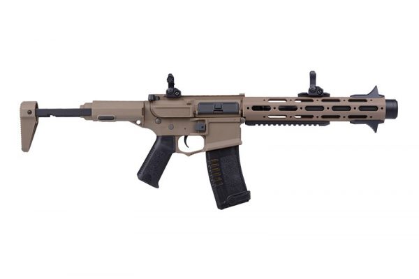 Ares Amoeba Honey Badger Airsoft Gun - Dark Earth - Image 2