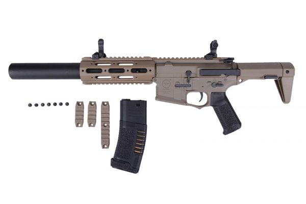 Ares Amoeba Honey Badger Short Airsoft Gun - Dark Earth - Image 5