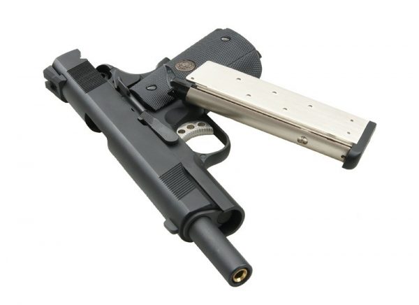WE-Tech 1911 MEU Airsoft Pistol - Black - Image 3