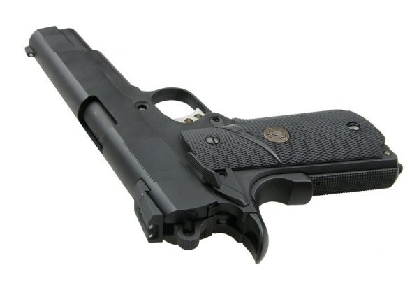 WE-Tech 1911 MEU Airsoft Pistol - Black - Image 4