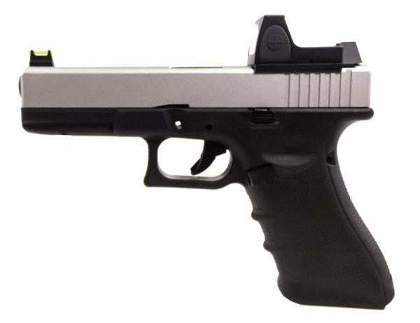 Raven EU17 GBB Airsoft Pistol With BDS - Silver Slide - Discontinued