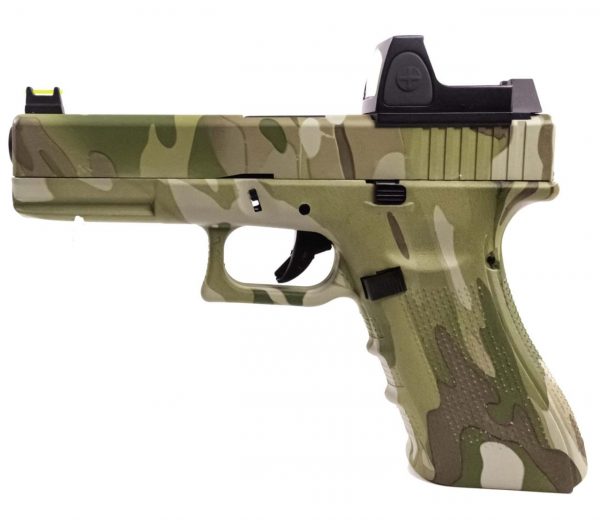 Raven EU17 GBB Airsoft Pistol With BDS - Camo - Discontinued