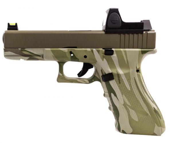 Raven EU17 GBB Airsoft Pistol - BDS - Camo + Tan Slide - Discontinued